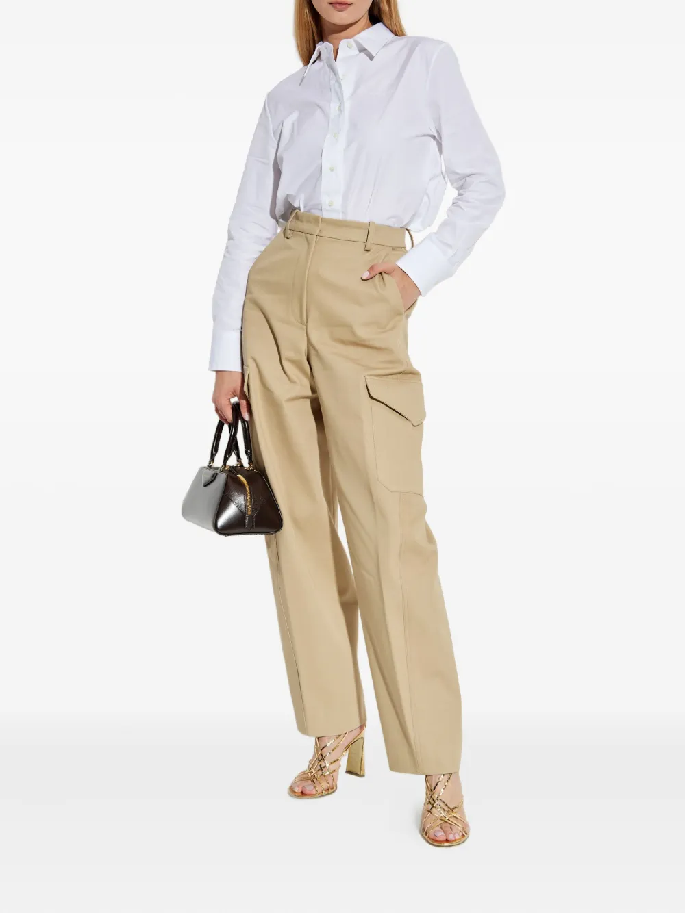 Givenchy tapered cargo trousers Beige