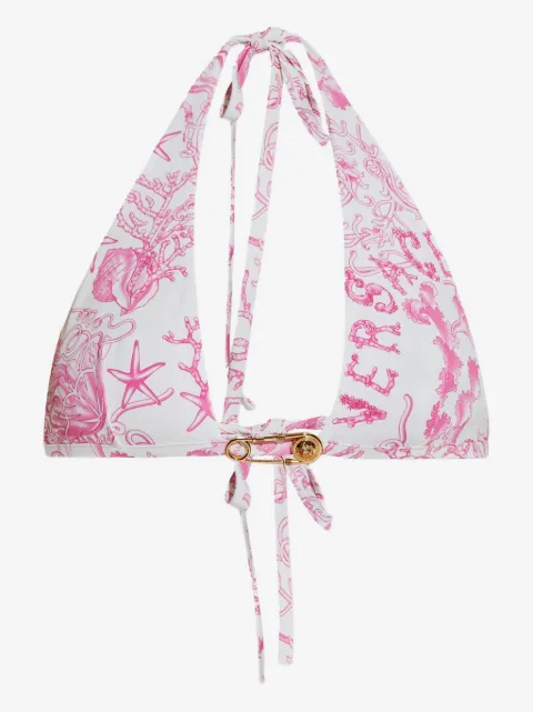 Versace bikini con cuello halter