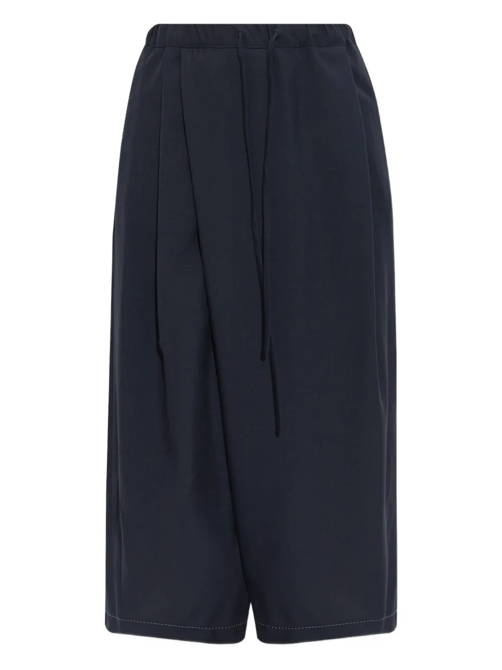 Marni Cropped broek met trekkoord Blauw