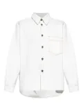 Givenchy button-fastening patch-pocket shirt - White