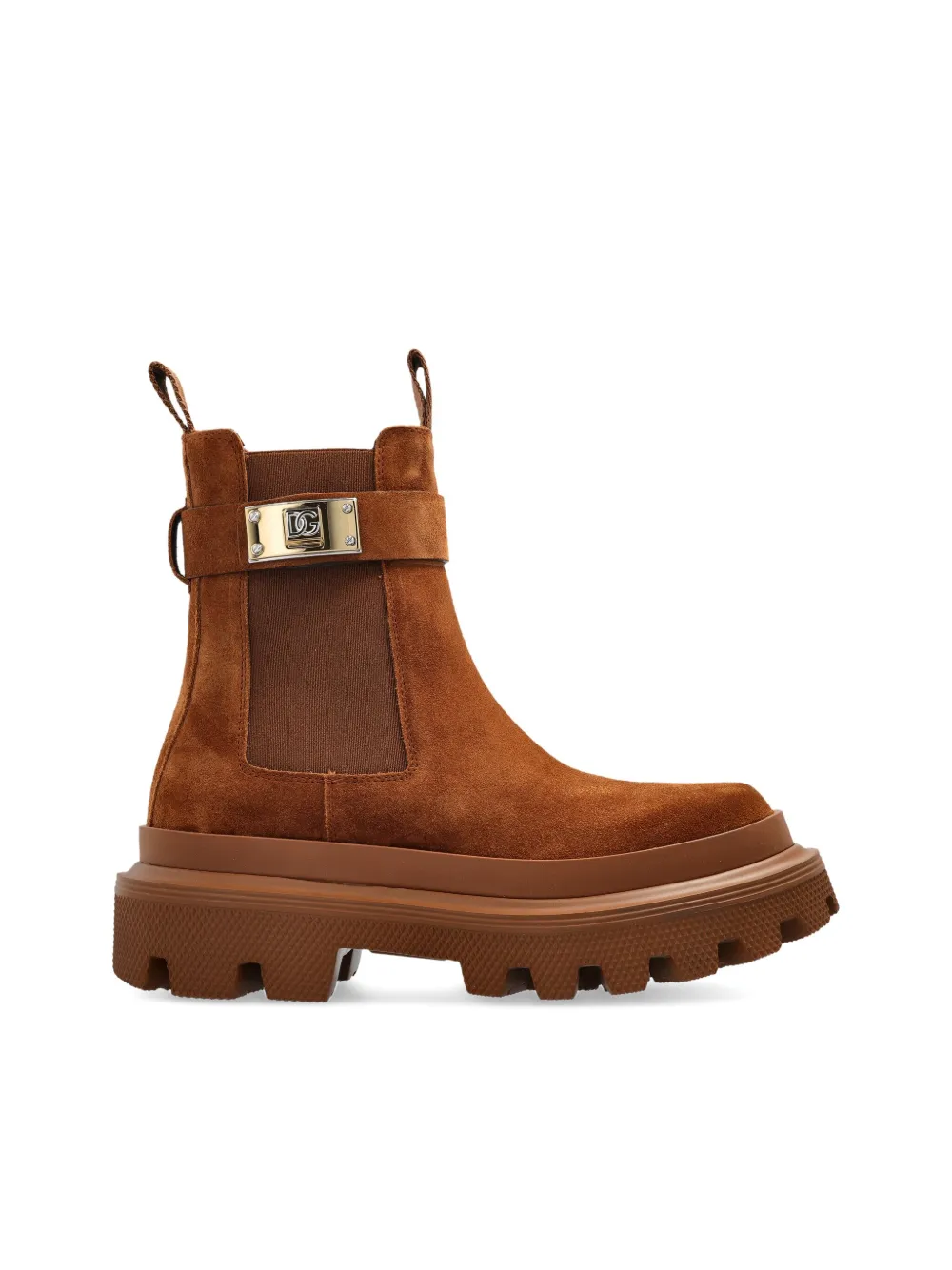 Dolce & Gabbana suede Chelsea boots | Brown | Image 1