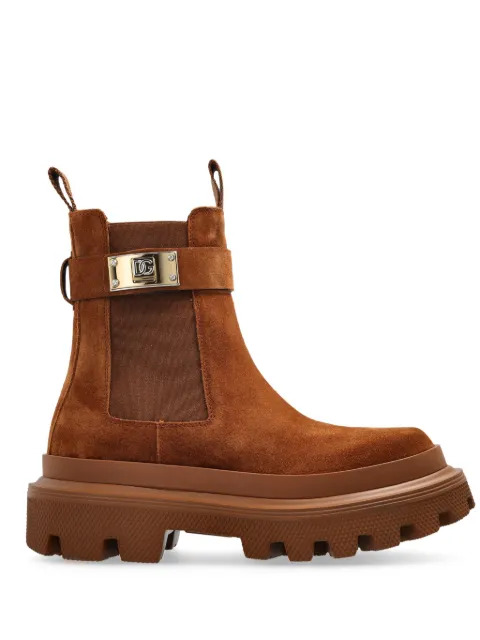 Dolce & Gabbana suede Chelsea boots