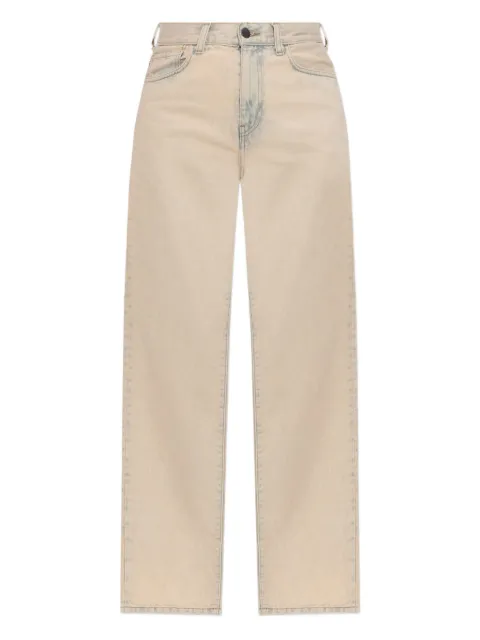 Carhartt WIP logo-patch jeans