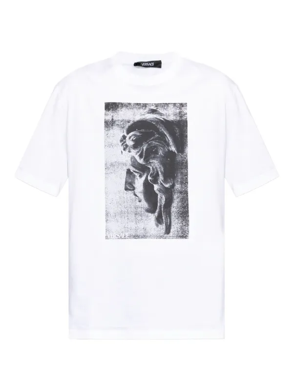 Versace Medusa-print T-shirt in White