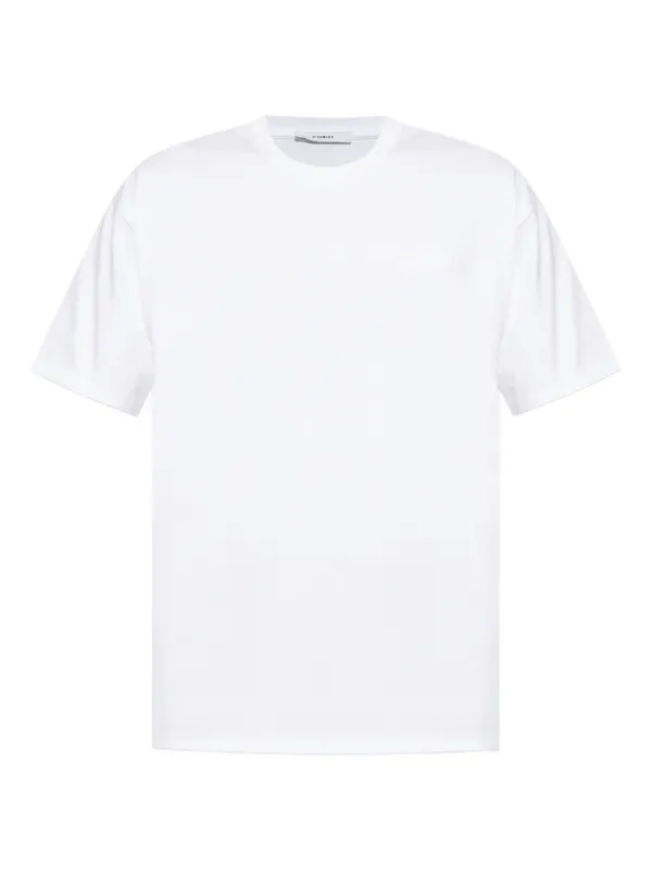 Tシャツ・カットソー Givenchy White Cotton T-Shirt With Logo Patch T-shirt in cotton with GIVENCHY patch in - white | Givenchy US
