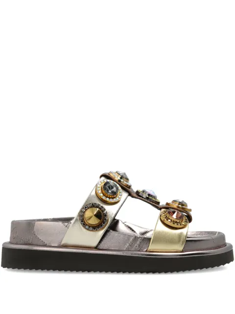 Kurt Geiger London crystal-embellished sandals