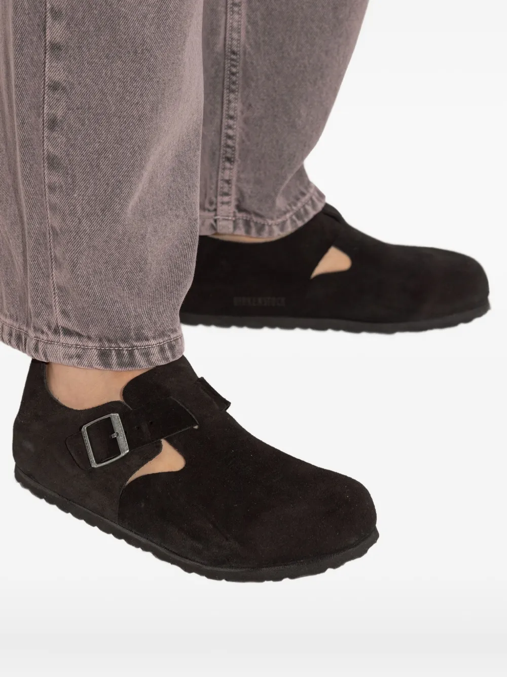 Birkenstock London flat sandals Black