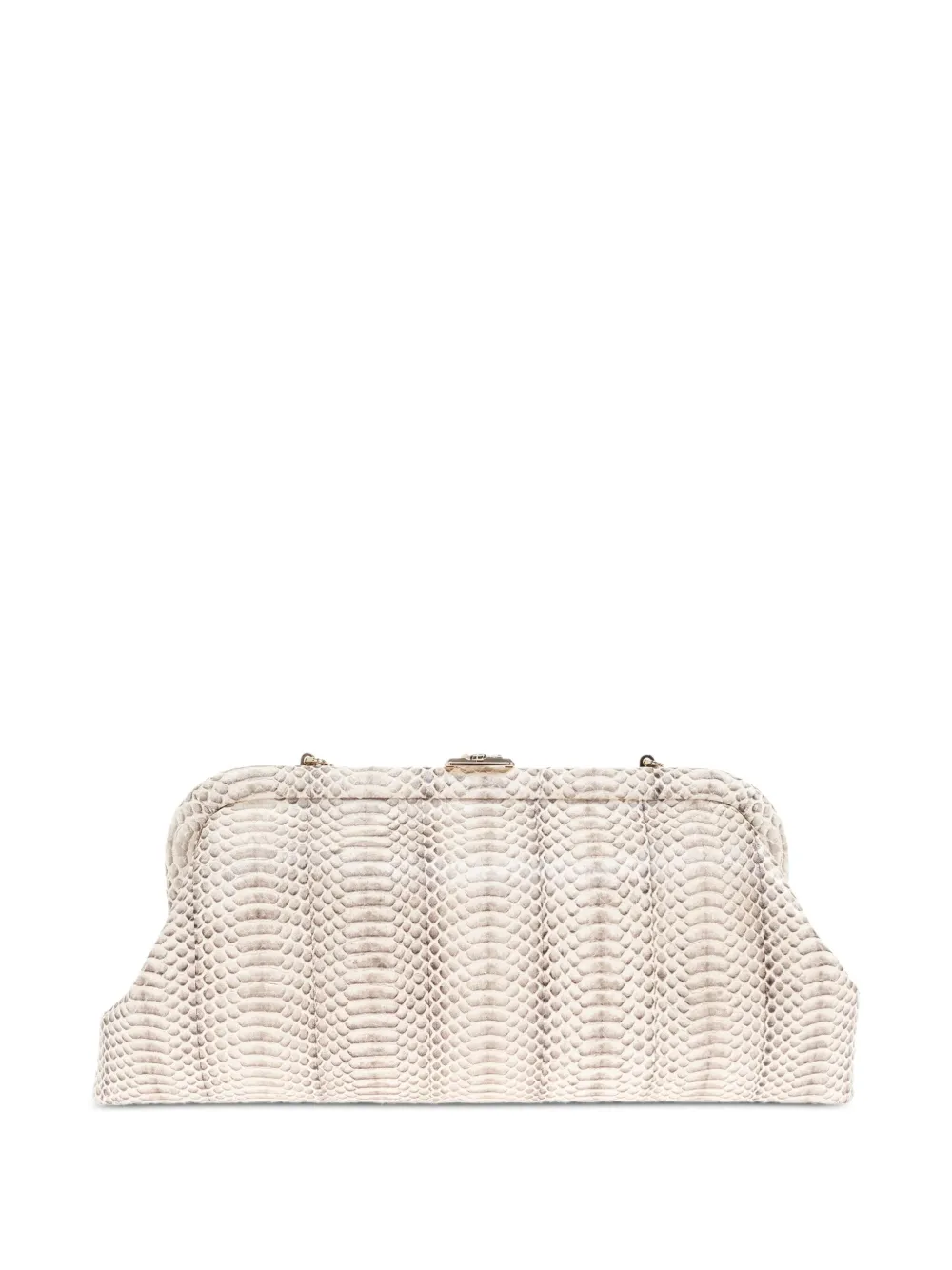 Jimmy Choo Skylar clutch met kettingband Wit