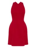 Versace halter-neck A-line dress - Red