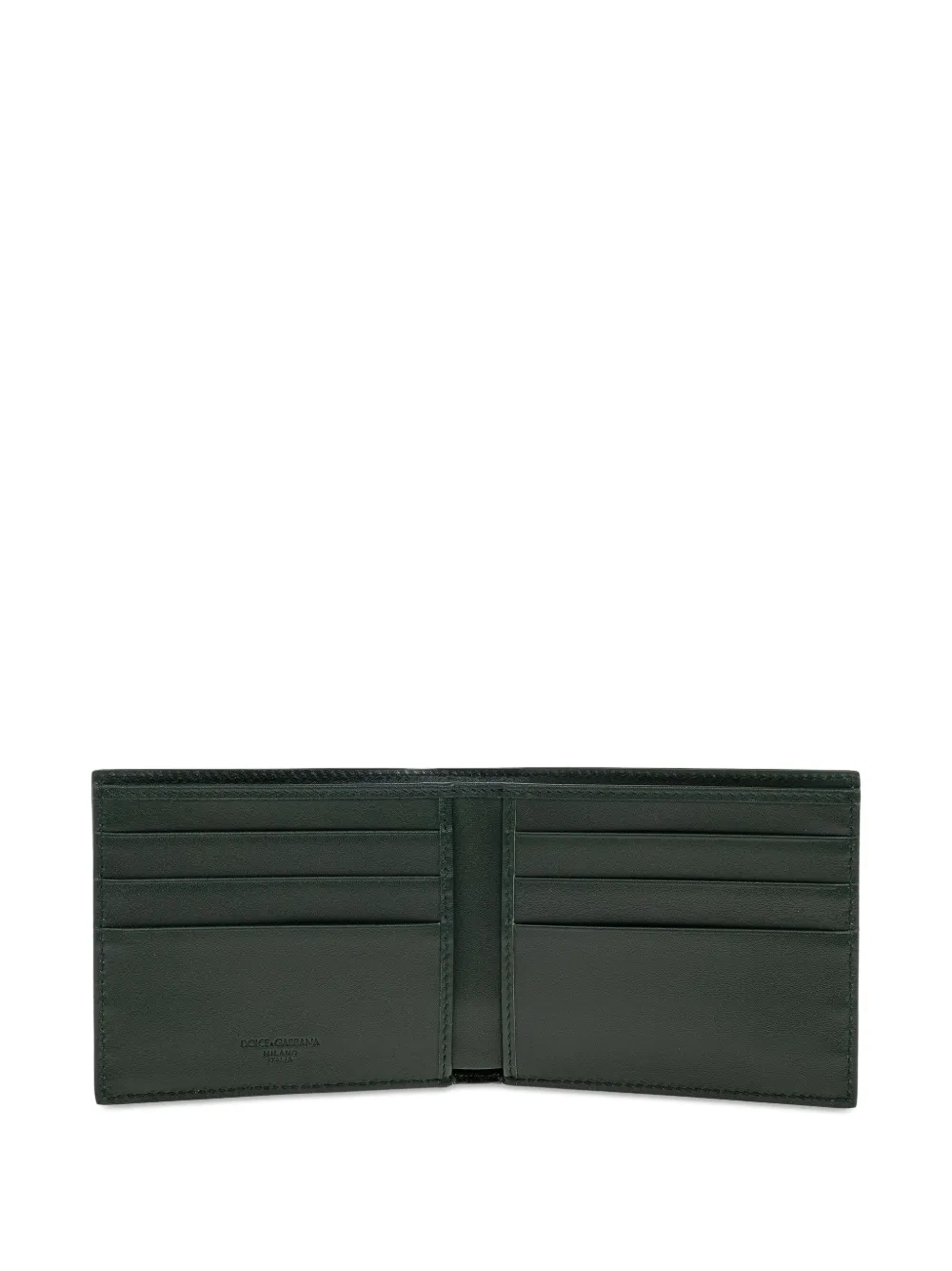 Dolce & Gabbana Leren portemonnee Groen