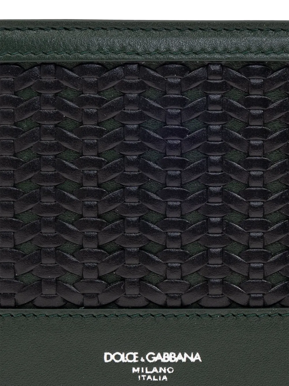 Dolce & Gabbana Leren portemonnee Groen
