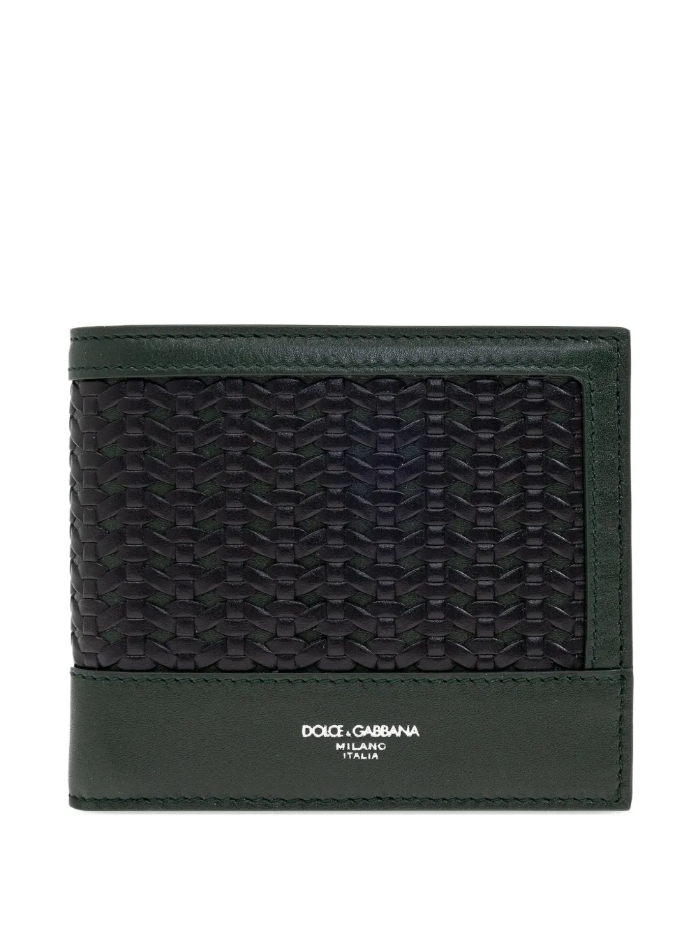 Dolce & Gabbana Leren portemonnee Groen