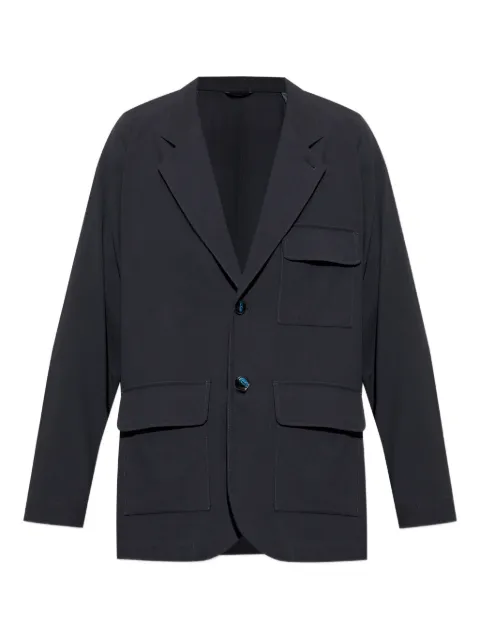 Giorgio Armani flap-pocket wool blazer