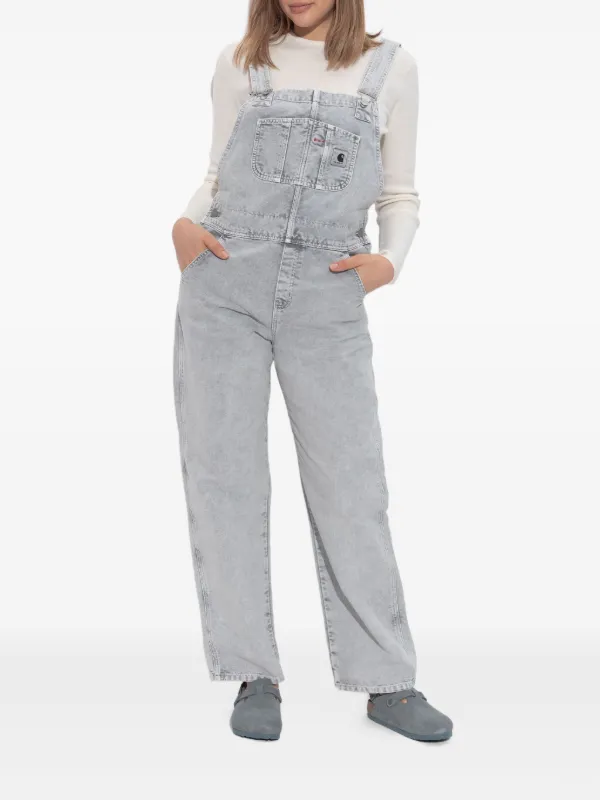 Carhartt グレー オーバーオール Carhartt WIP ビブ オーバーオール | グレー | FARFETCH JP