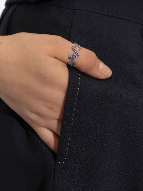 Marni anillo con detalles de cristal