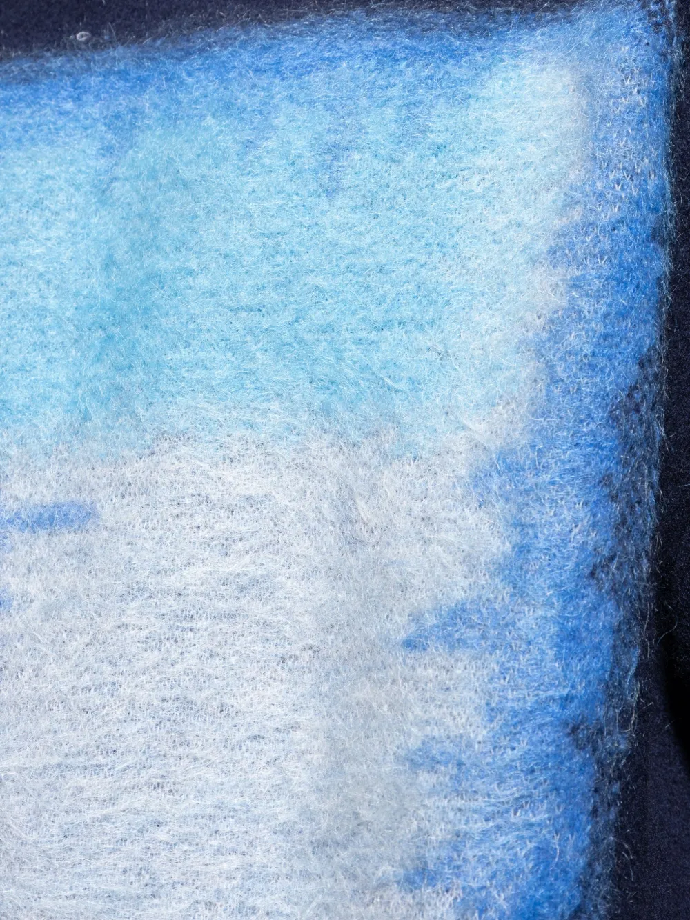 Givenchy Sweater met abstracte print Blauw