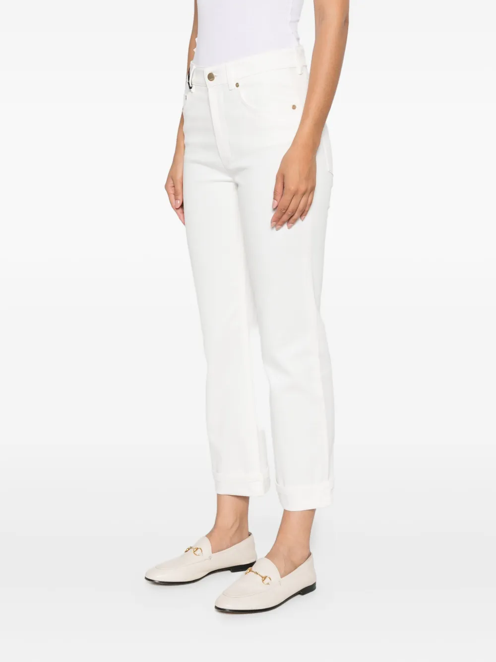 'S Max Mara Straight broek Wit