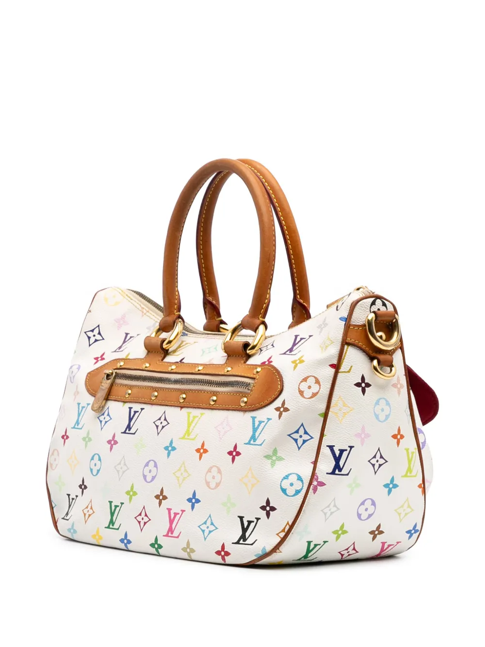 Pre-owned Louis Vuitton 2000-2025 Monogram Multicolore Rita Satchel
