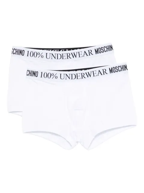 Moschino logo-waistband briefs
