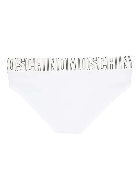 Moschino logo-waistband briefs