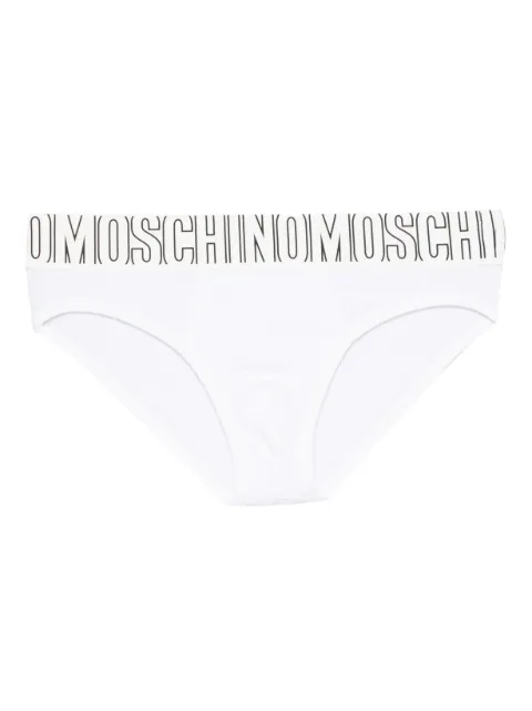 Moschino logo-waistband briefs