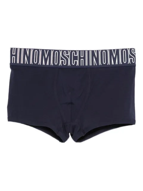 Moschino logo-waistband trunks