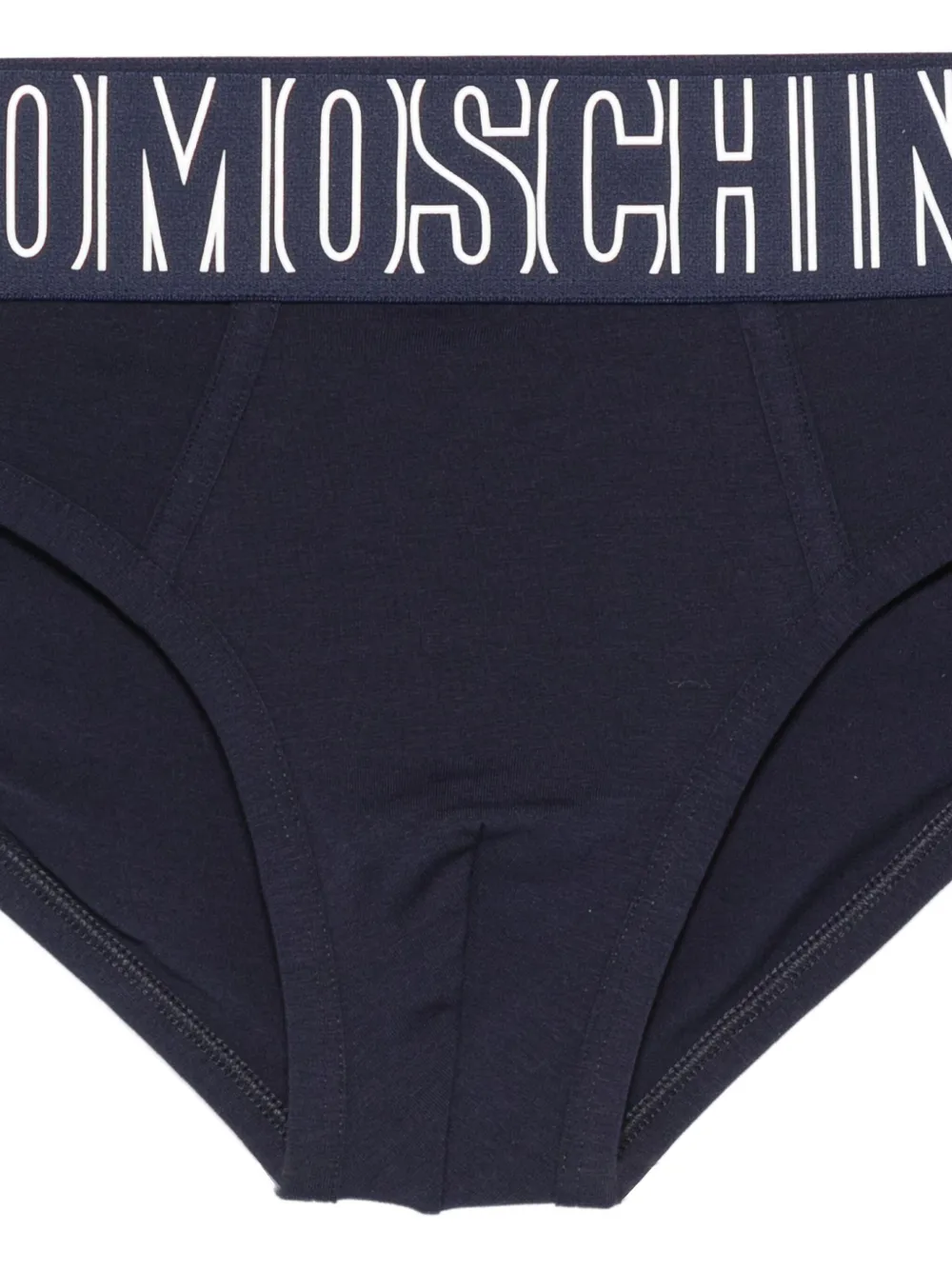 Moschino Slip met logoband Blauw