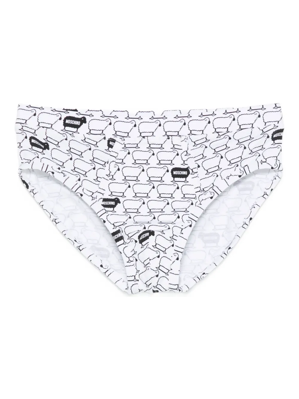 Moschino sheep-print briefs | White | Image 1