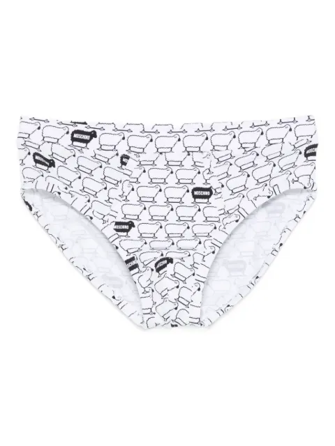 Moschino calzones con ovejas estampadas