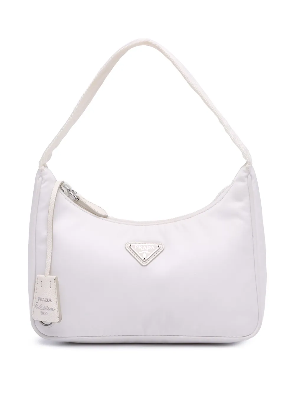 Prada Pre-Owned 2019-2024 Mini Re Nylon Re Edition 2000 shoulder bag | White | Image 1