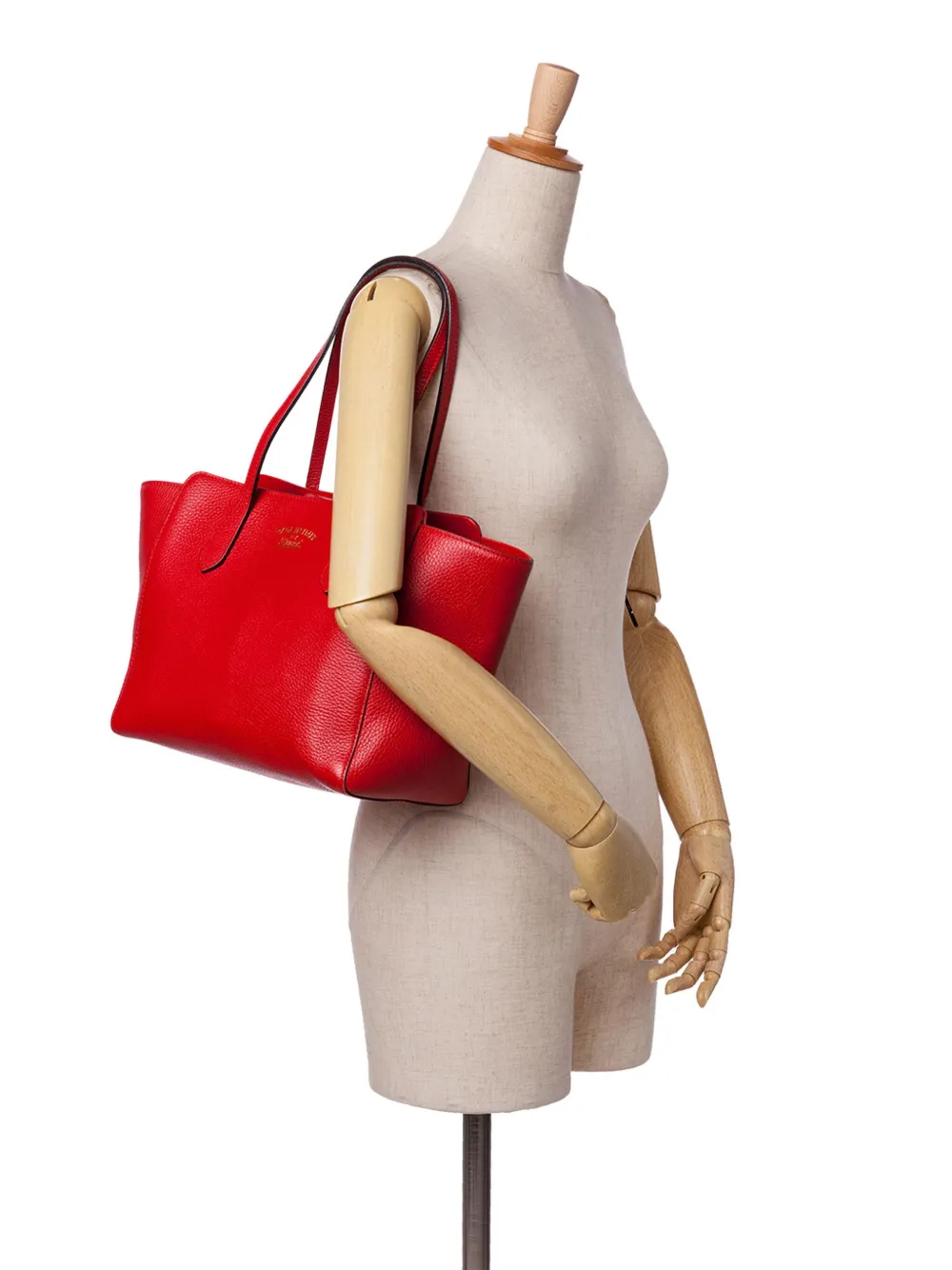 Gucci Pre-Owned 2016-2025 Medium Leather Swing tote bag | Pre-Owned | Image 2