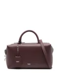 Max Mara zip-fastening leather tote bag - Red