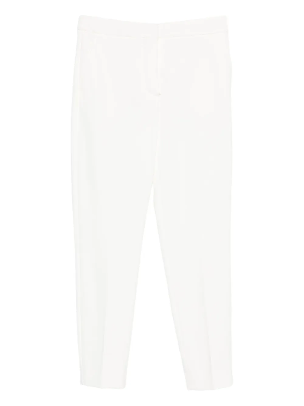 Max Mara Broek met toelopende pijpen Wit