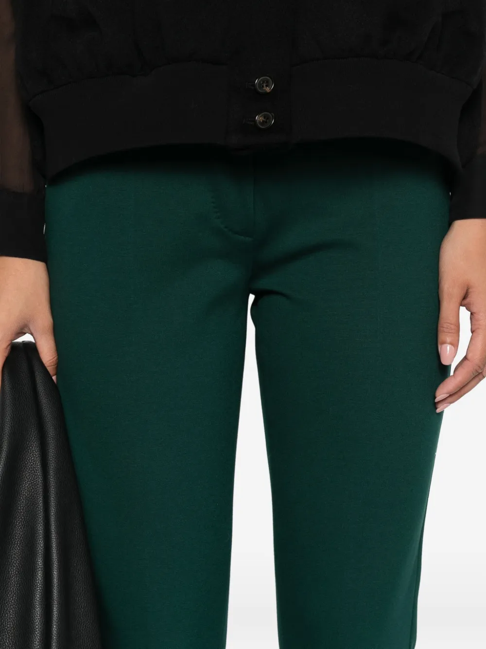Max Mara Cropped broek Groen