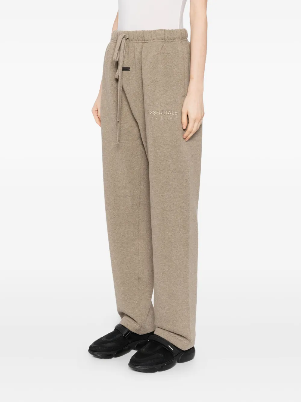 FEAR OF GOD ESSENTIALS Fleece joggingbroek Bruin
