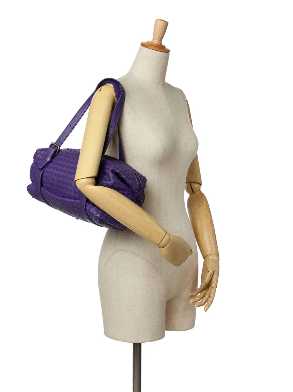 Pre-owned Bottega Veneta 2012-2024 Nappa Intrecciato Montaigne Shoulder Bag
