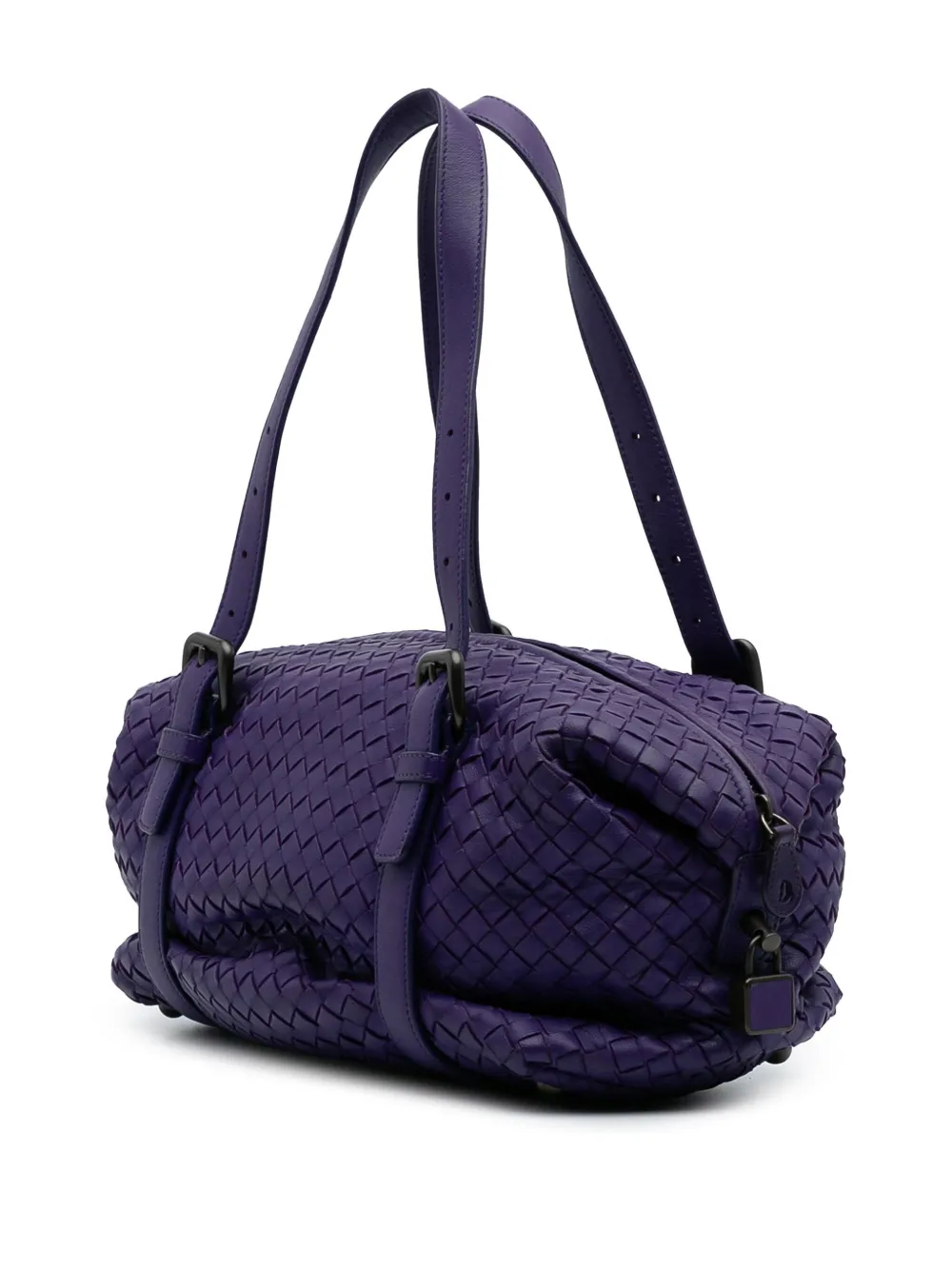 Pre-owned Bottega Veneta 2012-2024 Nappa Intrecciato Montaigne Shoulder Bag
