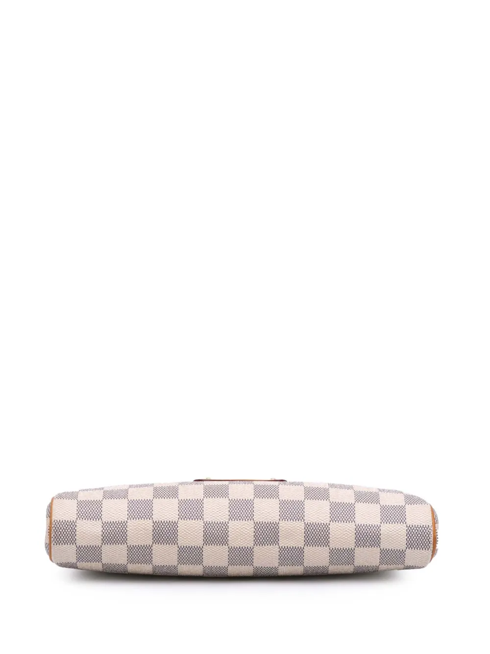 Pre-owned Louis Vuitton 2011 Damier Azur Eva Satchel In White