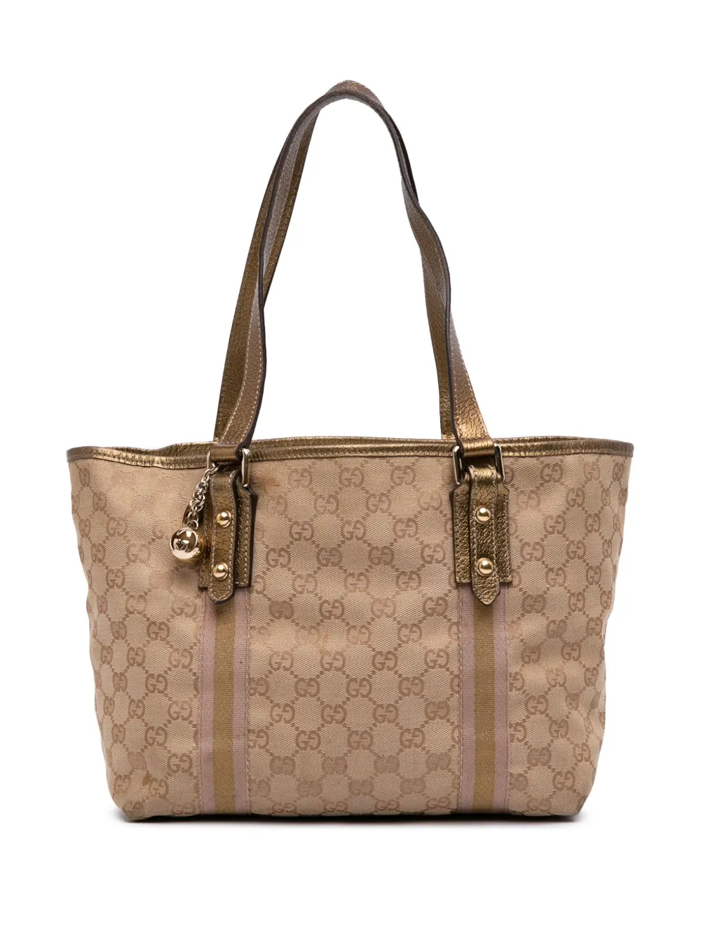 Gucci Pre-Owned 2016-2024 GGキャンバス ジョリクール ハンドバッグ - ブラウン Gucci Pre-Owned 2016-2024 GGキャンバス ジョリクール ハンドバッグ - ブラウン