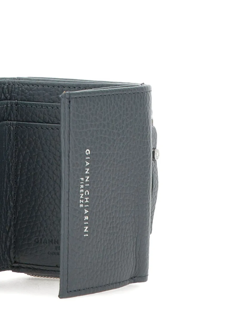 GIANNI CHIARINI Leren portemonnee Grijs