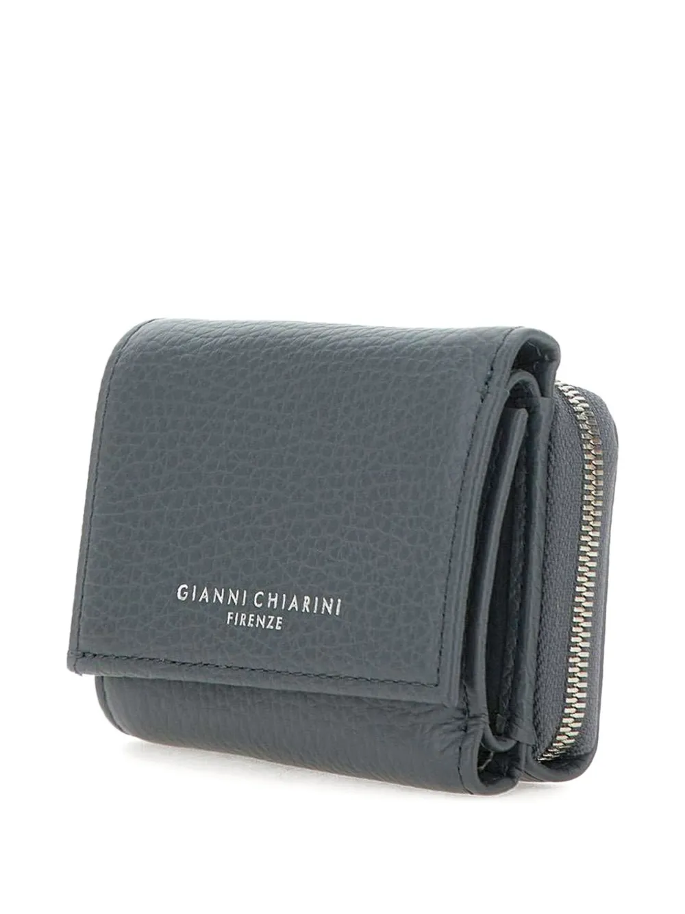 GIANNI CHIARINI Leren portemonnee Grijs