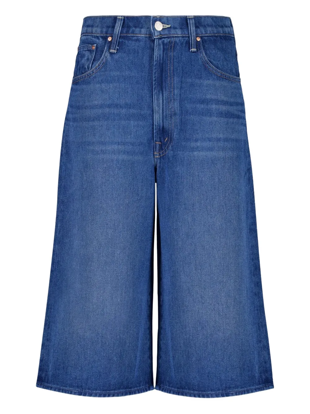 MOTHER Whole Lot wide-leg jeans Blauw