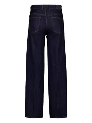 GIVENCHY ミッドライズ ワイド デニム ジーンズ Givenchy（ジバンシィ）ウィメンズ デニム - FARFETCH