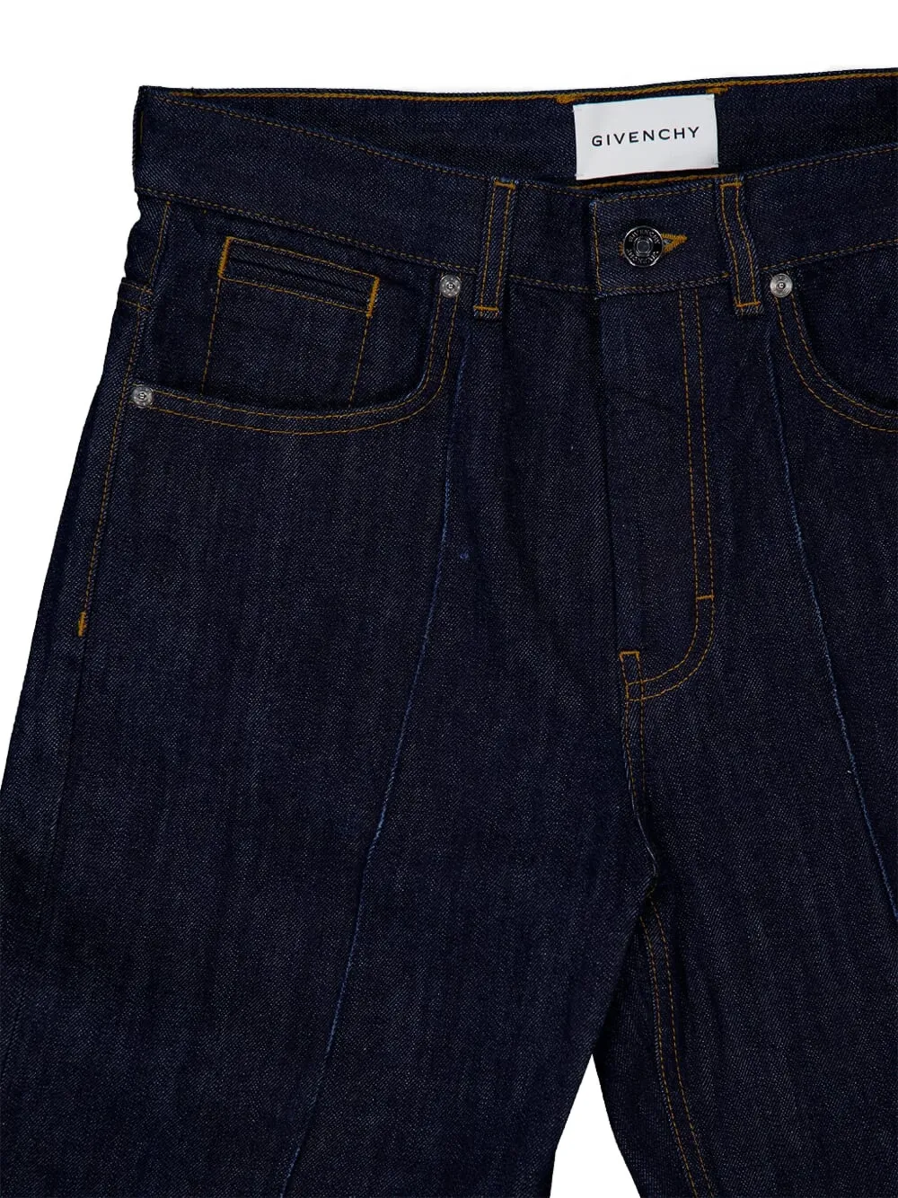 Givenchy panelled five-pocket jeans Zwart