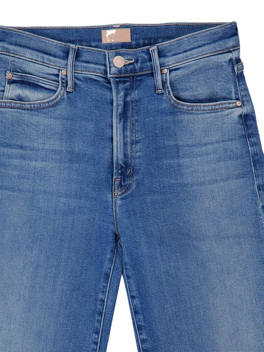 MOTHER The Kick It jeans Blauw