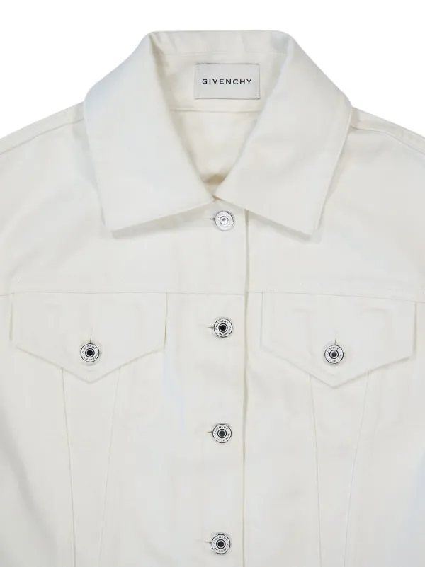 Givenchy デニムジャケット | ホワイト | FARFETCH JP