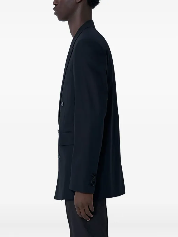 Gucci ノッチドラペル ダブルジャケット | ブラック | FARFETCH JP