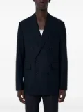 Gucci double-breasted notched-lapel blazer - Black