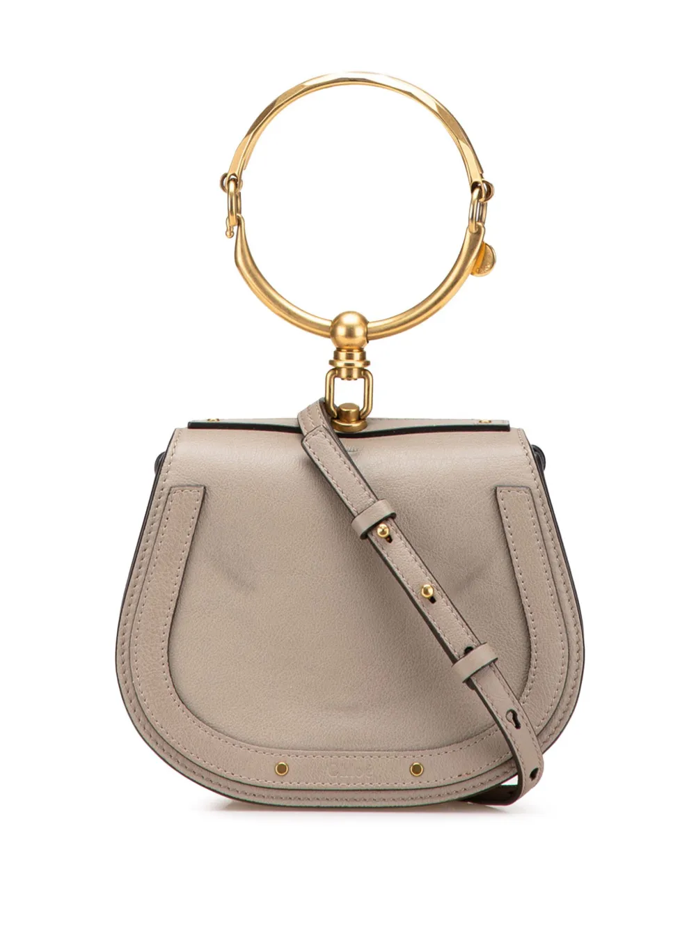 Chloé Pre-Owned 2010-2025 Small Leather Nile Bracelet satchel | Brown | Image 1