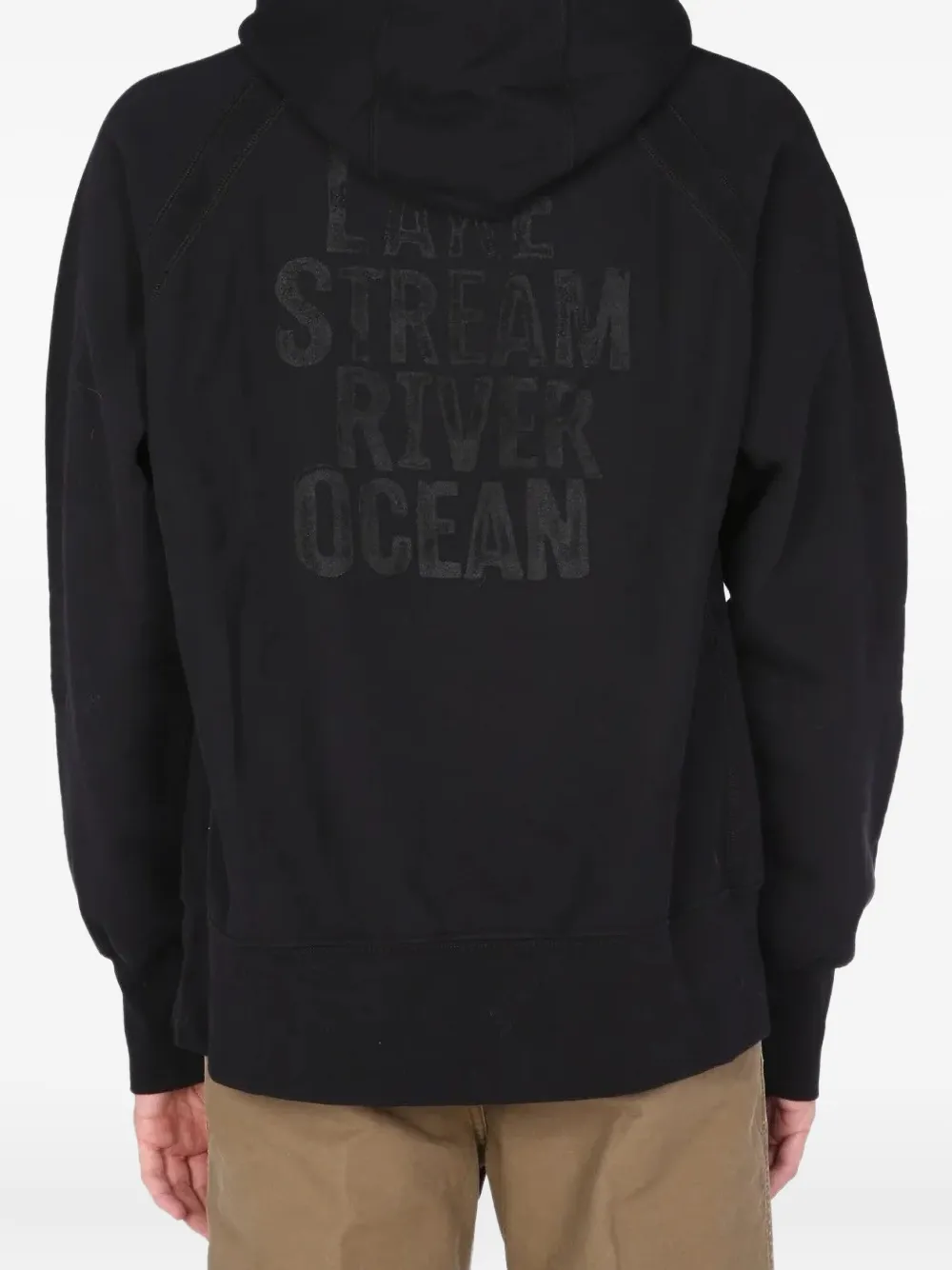 Engineered Garments Snap-button Hoodie In Black